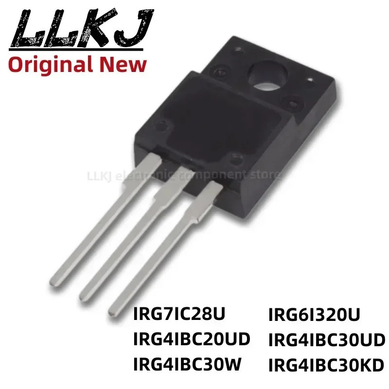 5 ชิ้น IRG7IC28U IRG4IBC20UD IRG4IBC30W IRG6I320U IRG4IBC30UD IRG4IBC30KD TO-220F Field Effect ทรานซ