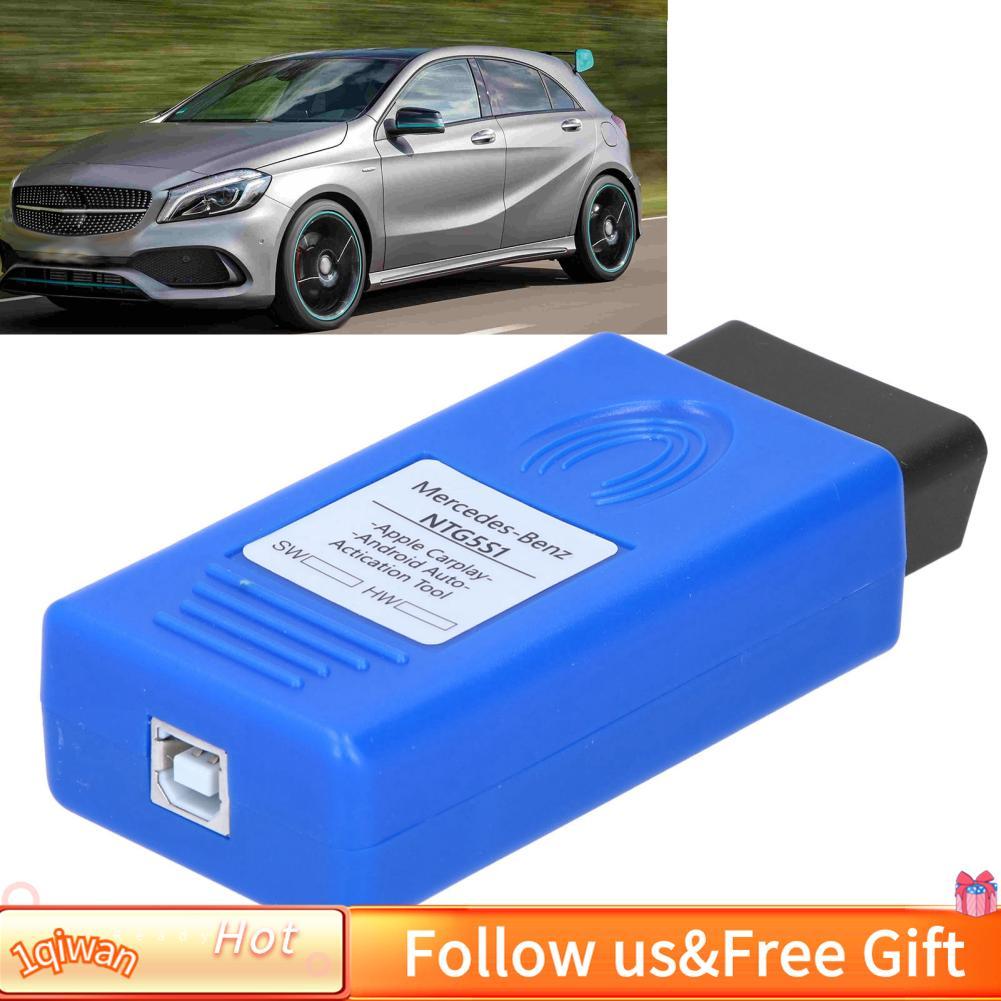 1qiwan-th เครื่องมือเปิดใช้งานรถยนต์ Plug and Play OBD Activator สำหรับ AB CLA GLA GLE CLS Series IO