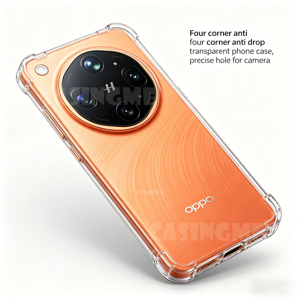 Oppo Find X9 Ultra X9s 2026 ถุงลมนิรภัยปลอกใสสําหรับOppo FindX9Ultraค้นหาX9s X9 Pro Ultra 5Gซิลิโคนกันกระแทกเคสโทรศัพท์เคสใสVivoY16 ป้องกันปกหลัง