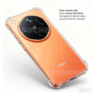 Oppo Find X9 Ultra X9s 2026 ถุงลมนิรภัยปลอกใสสําหรับOppo FindX9Ultraค้นหาX9s X9 Pro Ultra 5Gซิลิโคนกันกระแทกเคสโทรศัพท์เคสใสVivoY16 ป้องกันปกหลัง