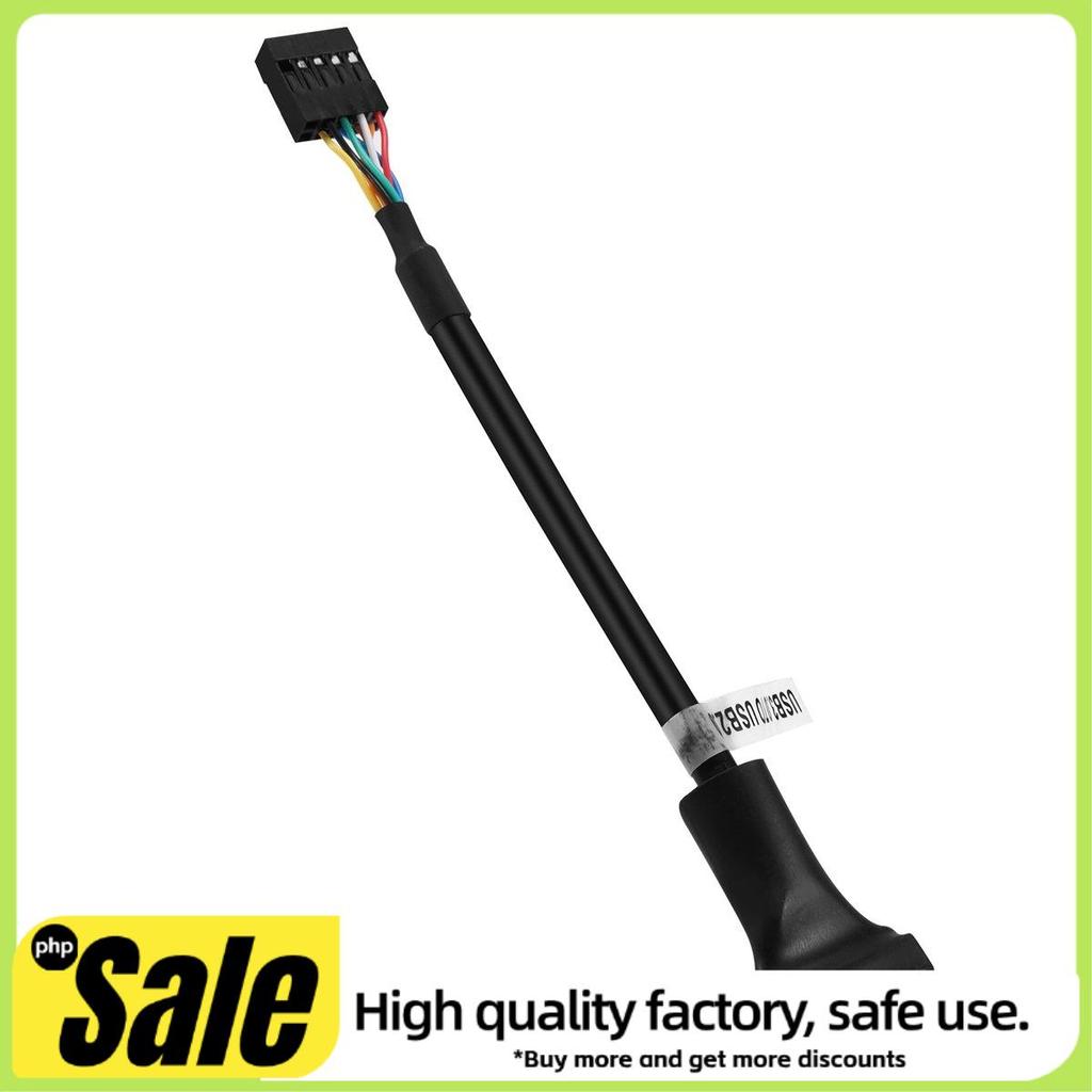 15 ซม.USB 3.0 20 Pin Header Male to USB 2.0 9 Pin Female Adapter Cable