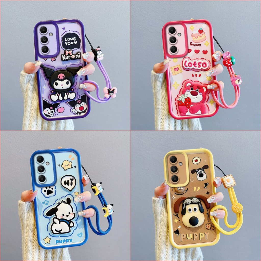 เคสสําหรับ Samsung A05S, A04S Kartun TPU เคสซิลิโคนอ่อนนุ่ม BBTY