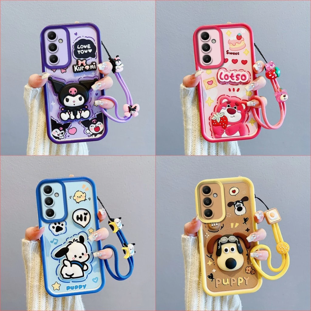 เคสสําหรับ Samsung A05S, A04S Kartun TPU เคสซิลิโคนอ่อนนุ่ม BBTY
