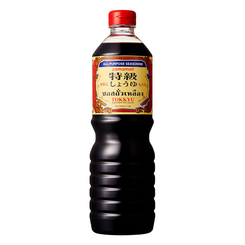 ยามาโมริ ซอสถั่วเหลืองญี่ปุ่น ท็อคคิว 1 ล. (YAMAMORI Japanese Soy Sauce Tokkyu Extra 1 l)