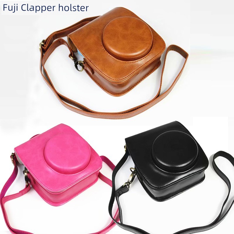 Fuji MINI40 MINI99 SQ1 กระเป๋ากล้อง Polaroid MINI 12 instax เคสป้องกัน MINI 11 EVO เคสหนัง LiPlay กร