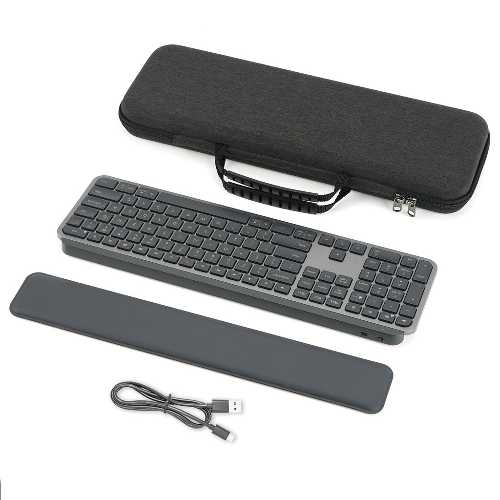Geekria Geekria เหมาะสําหรับ Logitech MX Keys/MX Keys Full Key Keyboard Protection Storage Bag