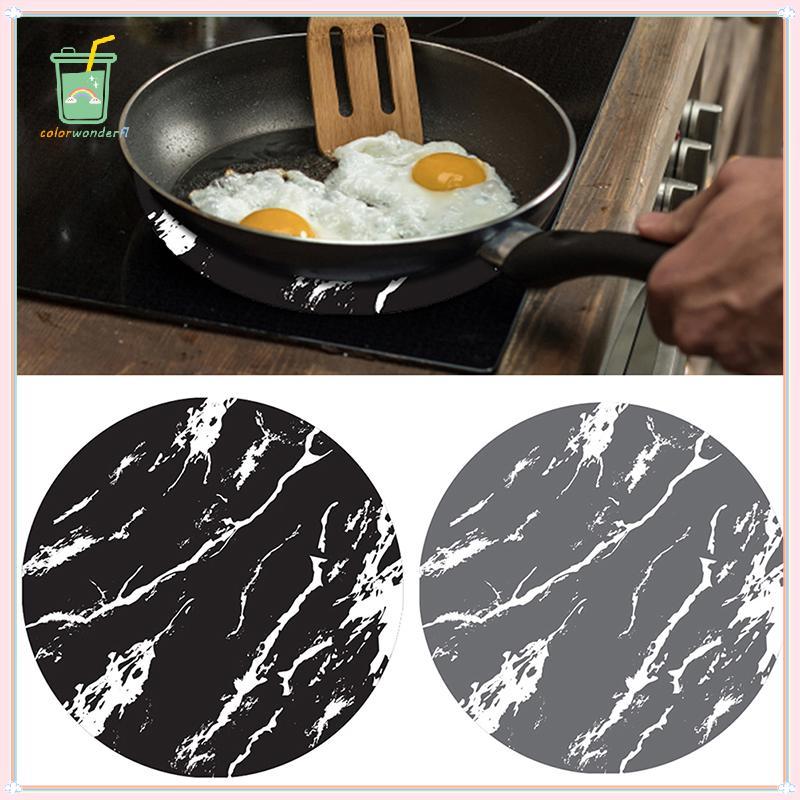 [สี] 1PC เตา Pad Induction Cooktops แม่เหล็กซิลิโคนกันลื่น Scratch Protector ทนความร้อนสําหรับเตาแม่เหล็กไฟฟ้า TH