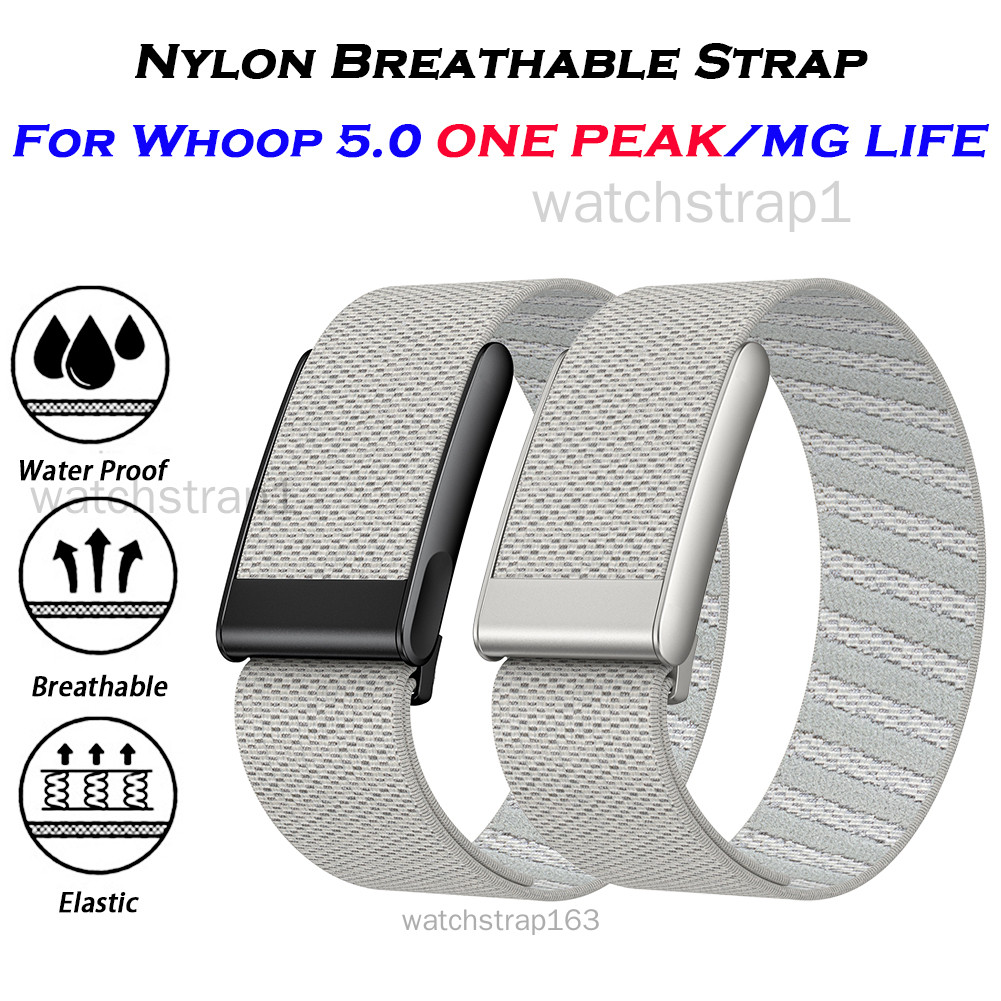 สายรัดข้อมือไนลอนสำหรับ Whoop 5.0 และ MG LIFE – เปลี่ยนได้ง่าย ดีไซน์.ONE PEAK ราคา ถูกที่สุด ดีลบีเคเค รูปภาพหลัก