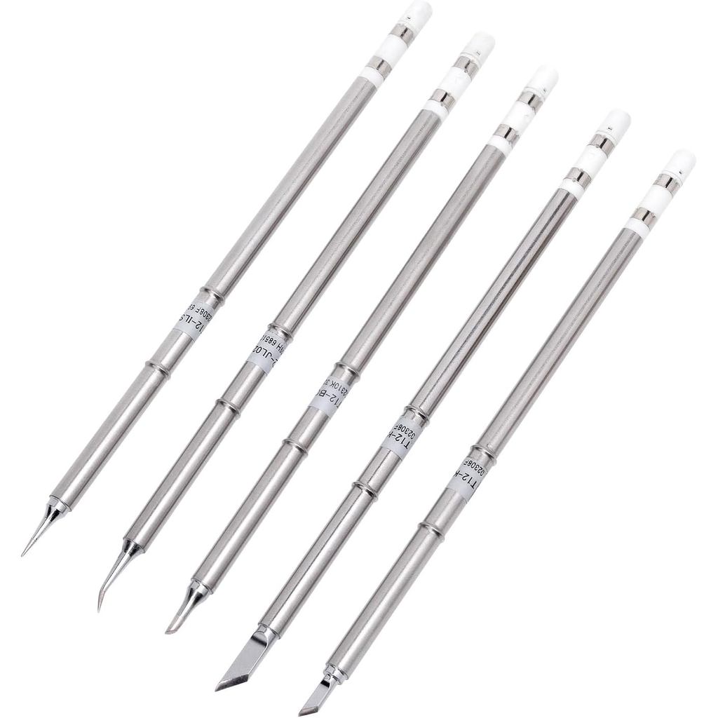 T12 เคล็ดลับหัวแร้ง, เคล็ดลับหัวแร้งสําหรับ Deackime Wireless Soldering Iron Station, T12 ชุดบัดกรี,