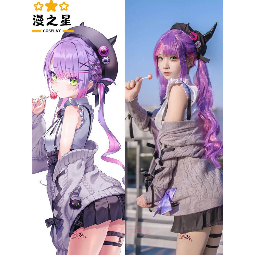 VTuber Tokoyami Towa ชุดคอสเพลย์ครบชุด