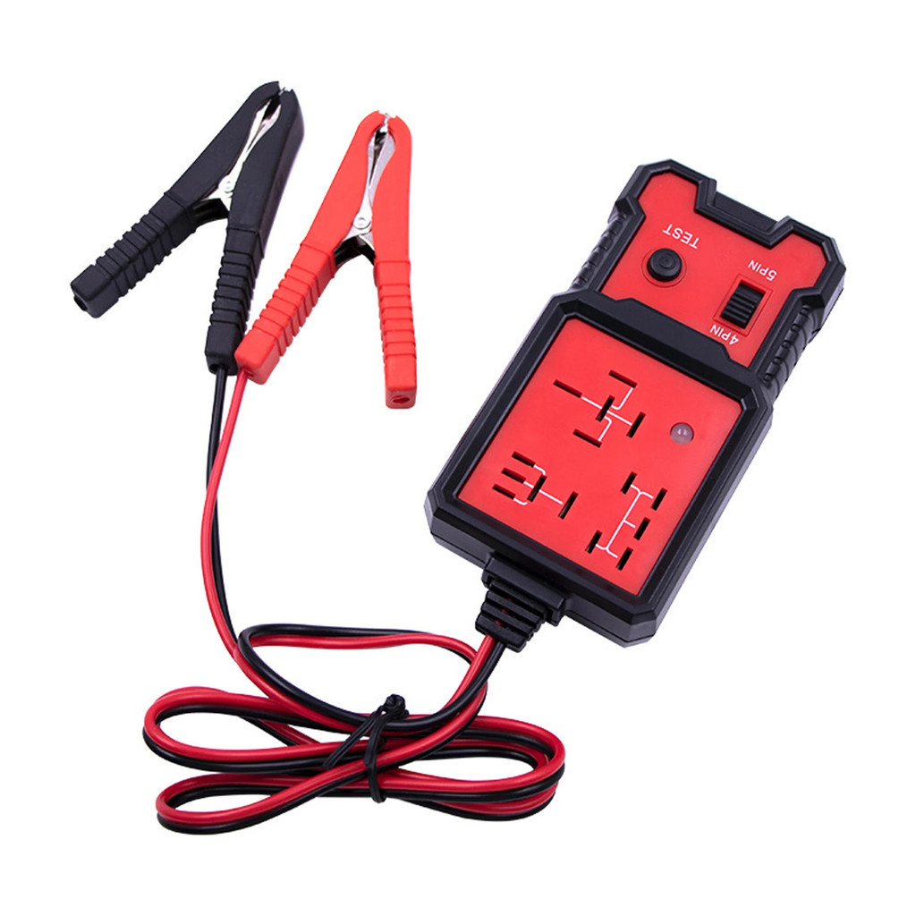 1/2 Pcs Automotive Electronic Relay Tester Car Battery Checker LED Indicator Light Universal 12V Car