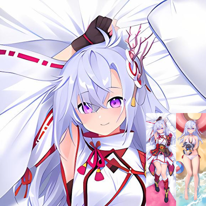 Rune Workshop: Dragon World-Kaguya Equal ปลอกหมอนอะนิเมะสาว DIY มิติ Otaku ยาวปลอกหมอนขนาดใหญ่ Dakim