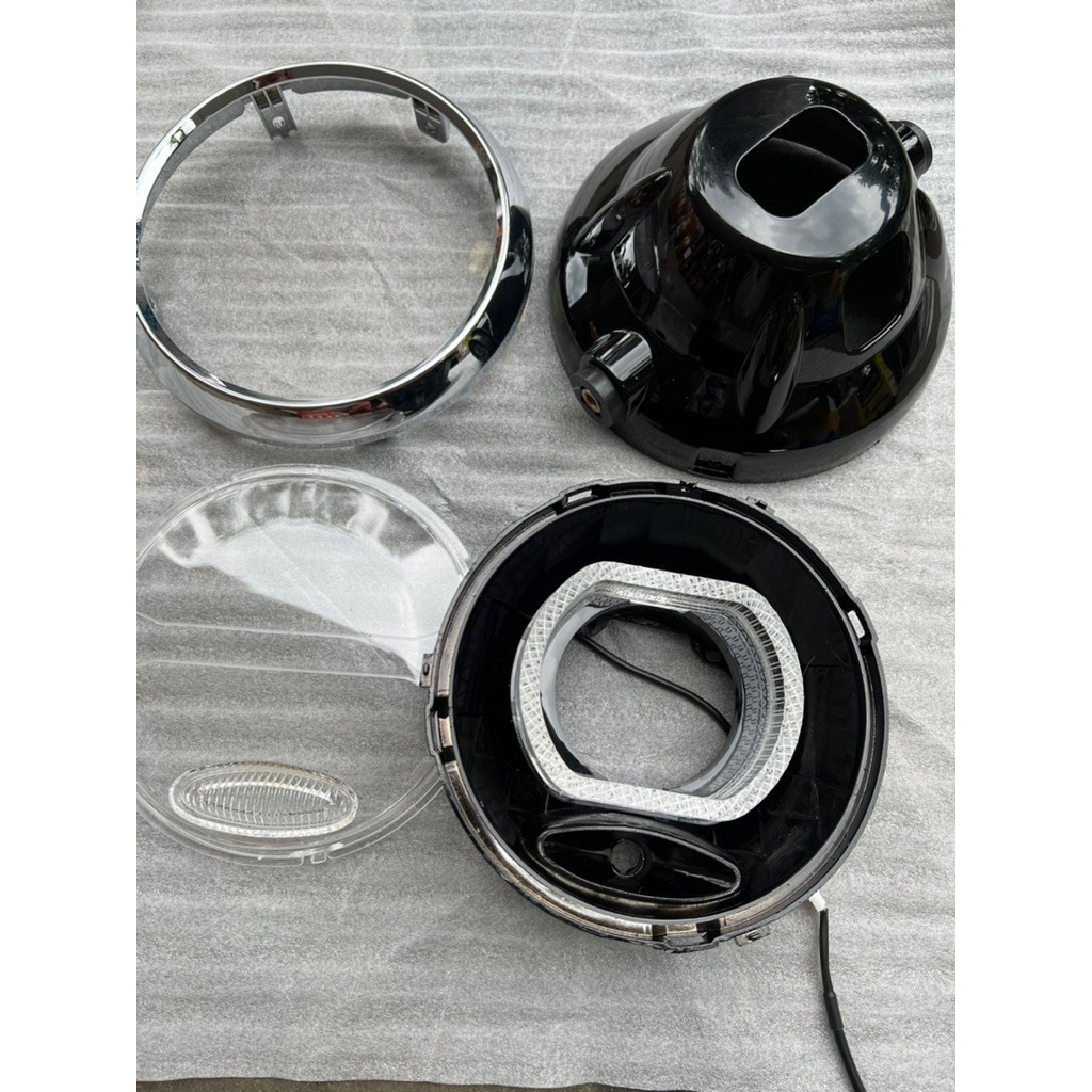 RETROFIT สะท้อน RX KING ใหม่ SILENCER 2008 VISION OLD PNP BILED AES V2 2.5 IN CR7 GEN 2 ETC ชุดแหวนห