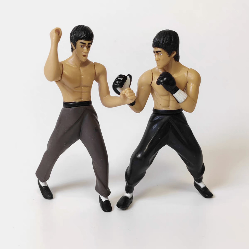 Bulk Bruce Lee Static Doll Figure Little Soldier Toy Model ภาพคลาสสิก