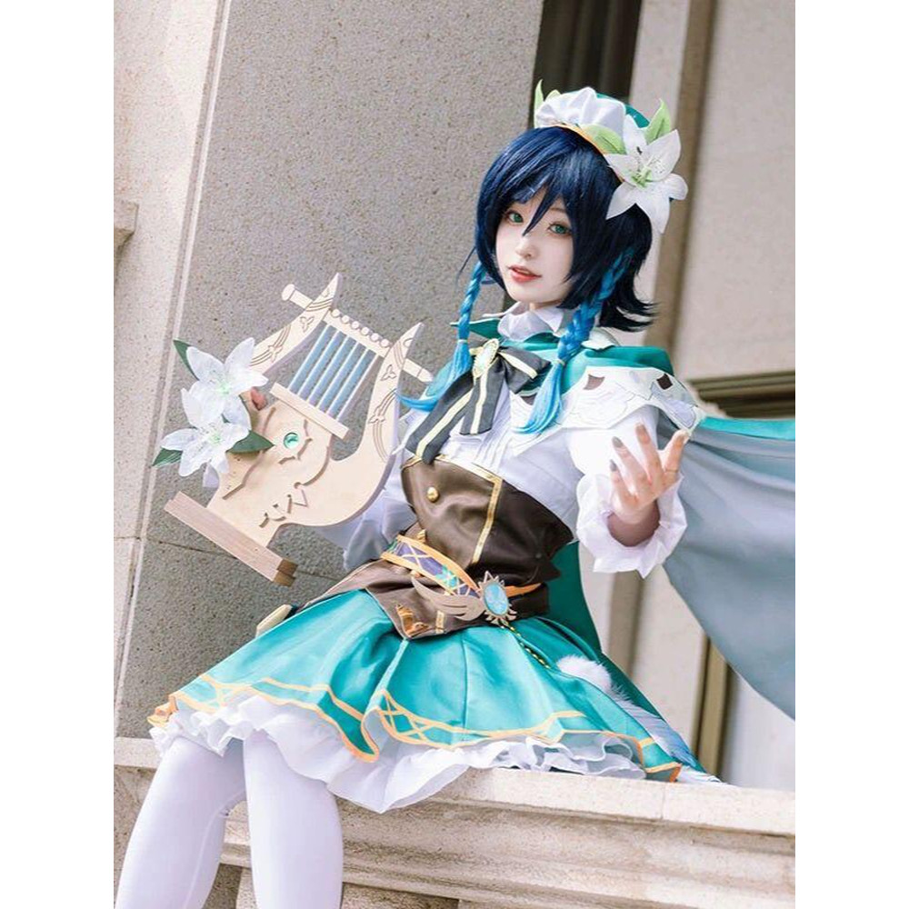 Yuanshen Wendy พัดลมหญิง Wendy รองเท้า Wendy cos เสื้อผ้า Wendy cos Wendy วิกผมแท้ Tai Loli cos เสื้