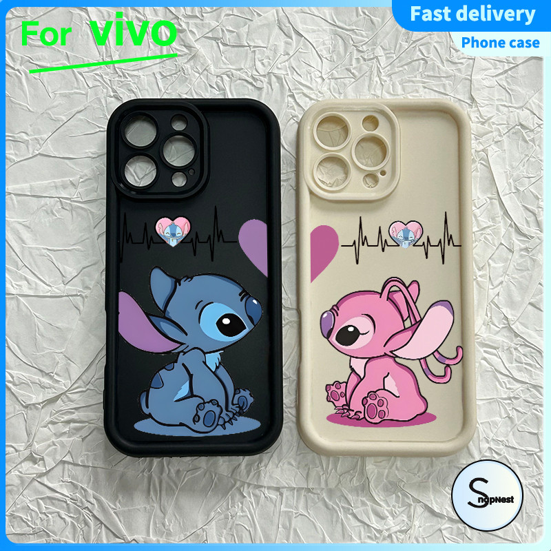 ปลอกสําหรับการ์ตูนสีฟ้า วิฟ Y20 Y20i Y20s Y11S Y12S Y16 Y17 Y12/ Y15 Y11 Y12i Y27 5G Y36 5G Y18 Y18s