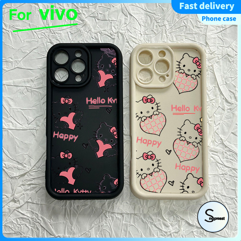 ปลอกสําหรับ vivo Hello Kitty Y20 Y20i Y20s Y11S Y12S Y16 Y17 Y12/ Y15 Y11 Y12i Y27 5G Y36 5G Y18 Y18