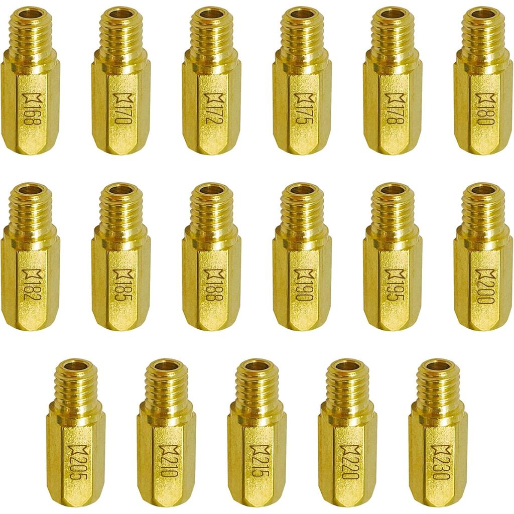 หลัก Jet Kit สําหรับ Keihin Nibbi คาร์บูเรเตอร์ FCR FCR-MX PE PJ PWK PWM 99101-357 (#168 - #230)