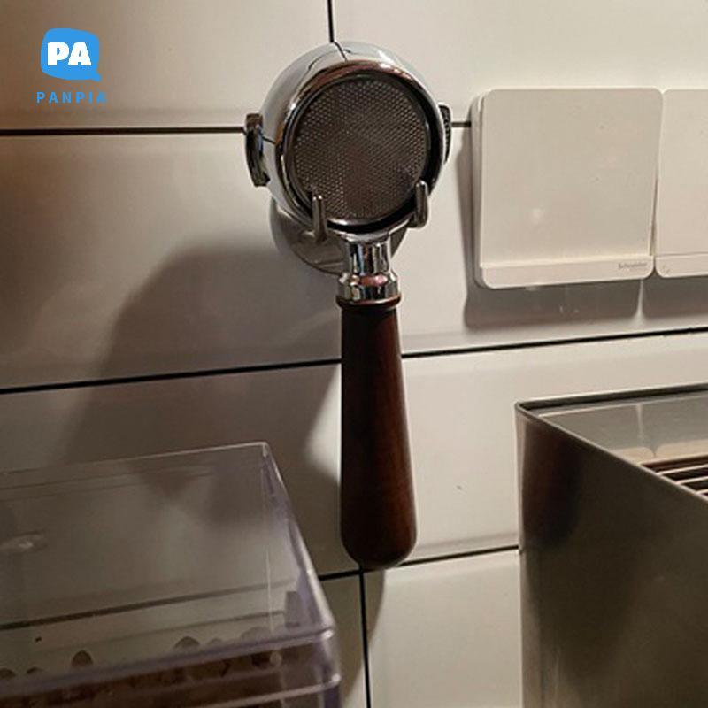 [NBI] Self-adhesive Coffee Bottomless Portafilter Wall Rack 51mm/53mm/54mm/58mm Coffee Bottom Filter