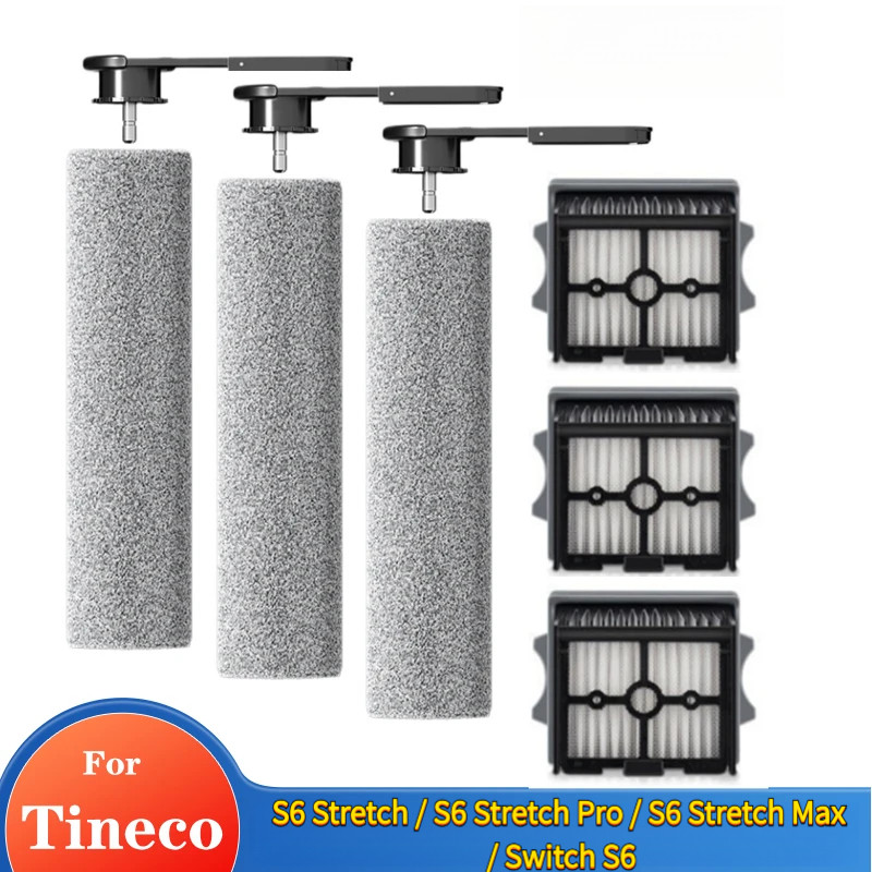 For Tineco Floor One S6 Stretch / S6 Stretch Pro / S6 Stretch Max / Switch S6 Layflat Floor Washer W