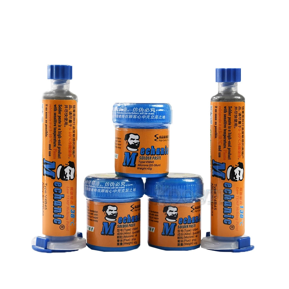 MECHANIC Original Solder Paste 138 Low Temp Flux Advance เชื่อมดีบุกไม่มีทําความสะอาดบัดกรีปั๊ม BGA 