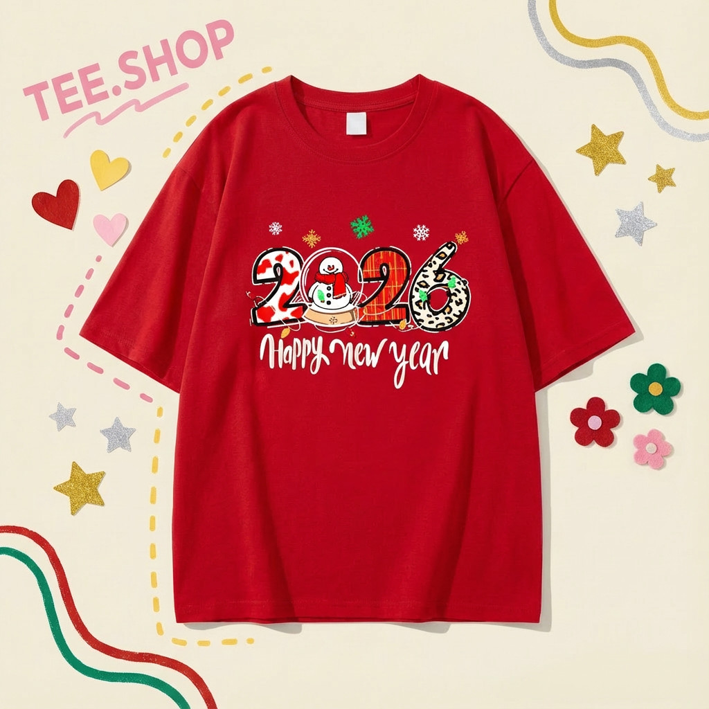 TEE·SHOP🍀เสื้อแฟชั่น เสื้อยืด oversize ผ้าฝ้าย100% แนวสตรีท ไม่ต้องรีดผ้า สวมใส่สบาย ผ้านิ่ม  ลาย  "