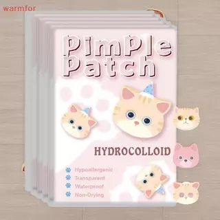 (warmfor) 600 ชิ้นแผ่นแปะสิวรูปสติกเกอร์รักษาสิวที่มีสีสันสิวกําจัดสิวPatch Anti-Acne Hydrocolloidสติกเกอร์
