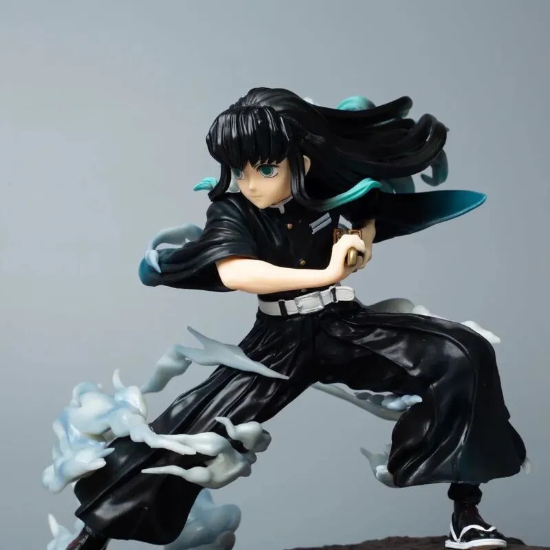 Demon Slayer GK Kasumizhu Shitou Muichiro หนึ่งในเก้าเสาเครื่องประดับรุ่น Boxed Figure