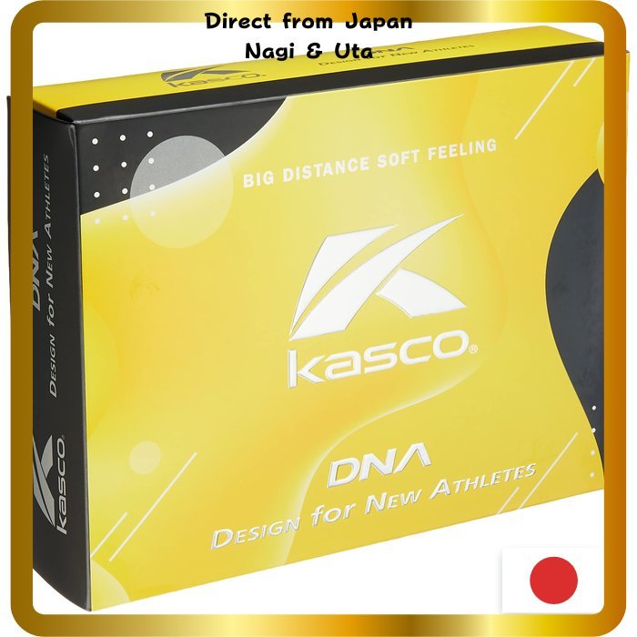 ลูกกอล์ฟ Kasco DNA 2 ชิ้น Direct　from Japan