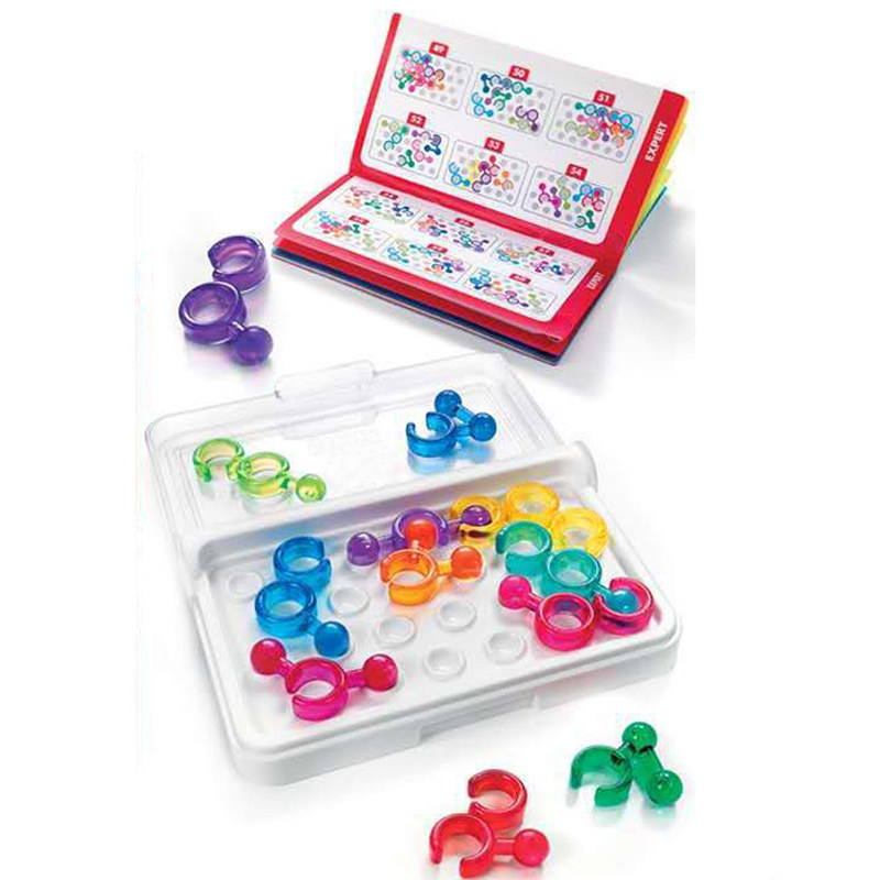 ของขวัญเด็ก ของเล่นเด็ก IQ Wisdom Love Fighting Big Warfare Ring Button Circuit Digital ของเล่นเพื่อ