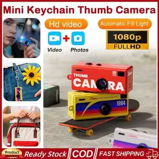 G6 Magecam กล้องดิจิตอล 0.96 นิ้วพวงกุญแจกล้อง Retro สนับสนุนการ์ดหน่วยความจํา 1080P ขนาดเล็กมากกล้องวิดีโอเครื่องบันทึกวิดีโอพร้อมแฟลช