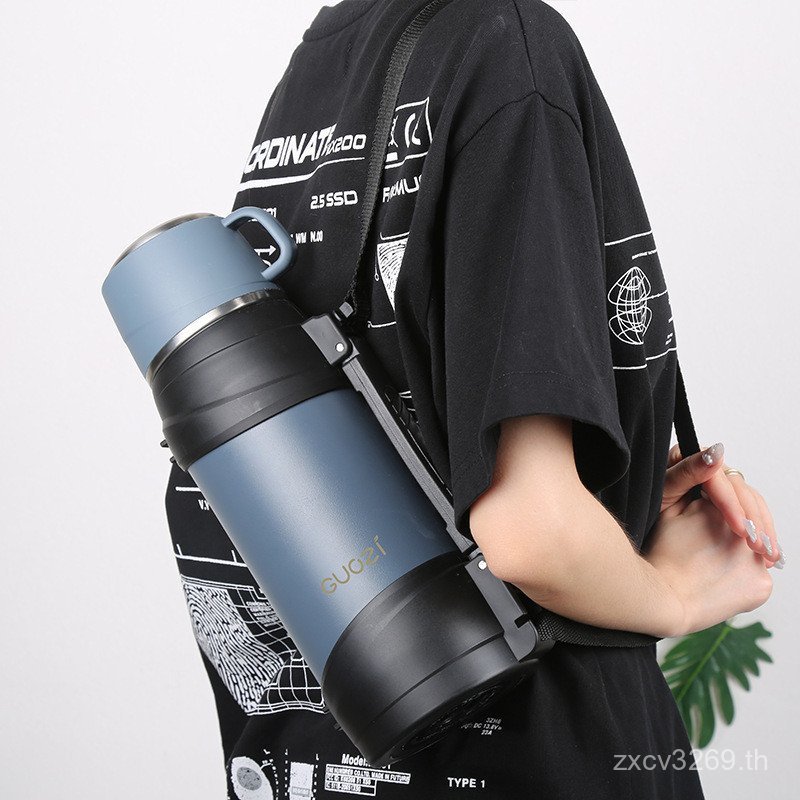 ) ขนาดใหญ่-ความจุ GZ-B34 กระติกน้ําร้อนหม้อ GUOZI ฉบับที่ Skywalking (ขวดเดินทาง GUOZI คอลเลกชันกลาง