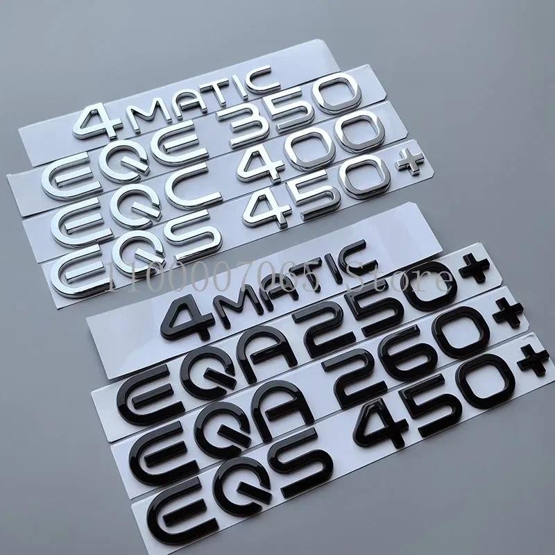 2020 ใหม่พลังงานรถABSสัญลักษณ์EQA300 EQB260 EQB350 EQC400 EQE35 + EQE53 EQS4 + EQS53 4maticรถTrunkป้