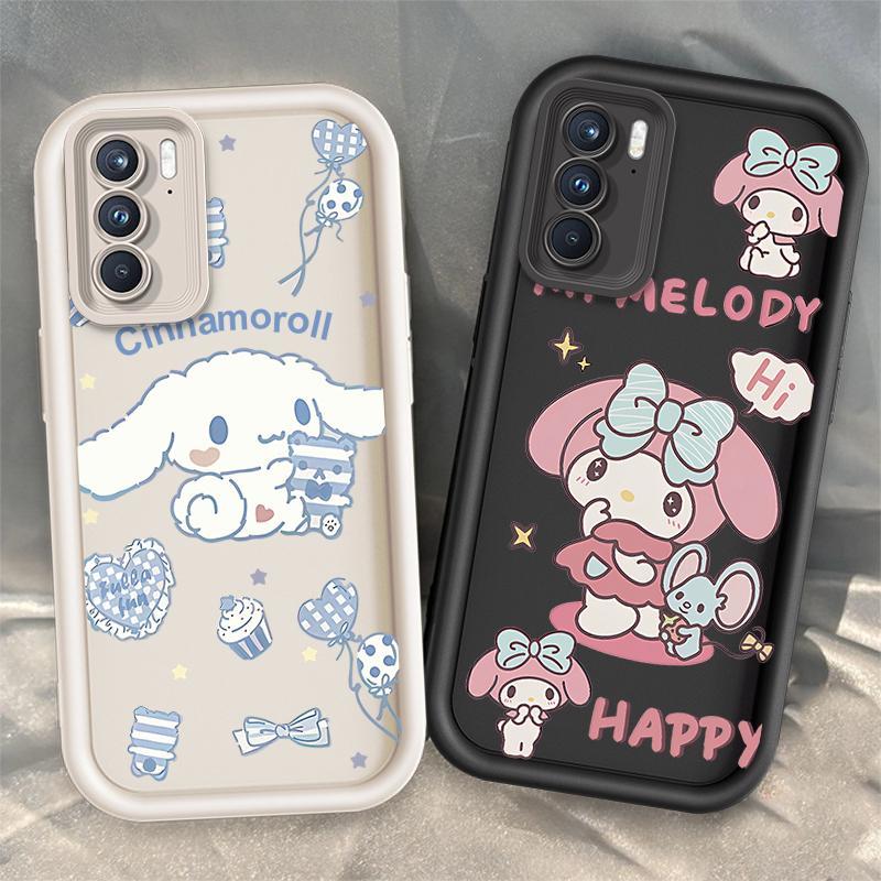 ปลอกสําหรับ Realme C75 4G Realme C75X น่ารักการ์ตูนซิลิโคน Cinnamoroll เคสกันกระแทก
