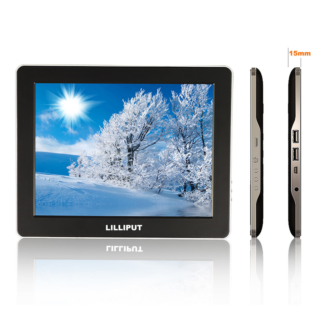 จอแสดงผล USB 32 ซม. สามารถซิงโครไนซ์จอแสดงผล UM-900 สําหรับโทรศัพท์ Apple Android