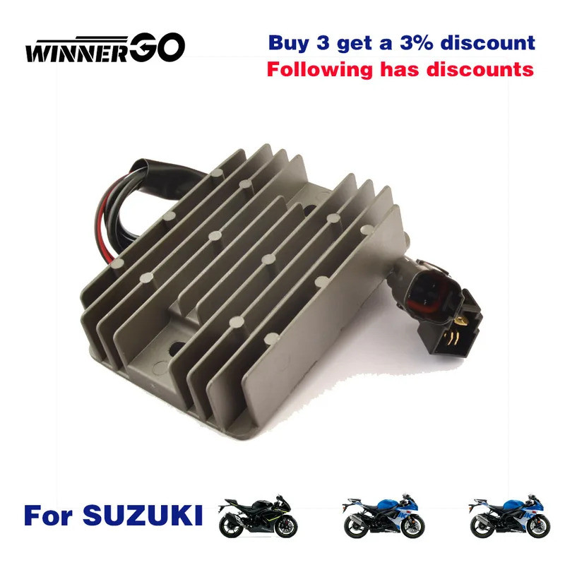 รถจักรยานยนต์เครื่องปรับแรงดันไฟฟ้าสําหรับ Suzuki GSXR 600 750 GSX1000 SV650 32800-47H00-RX0 32800-4