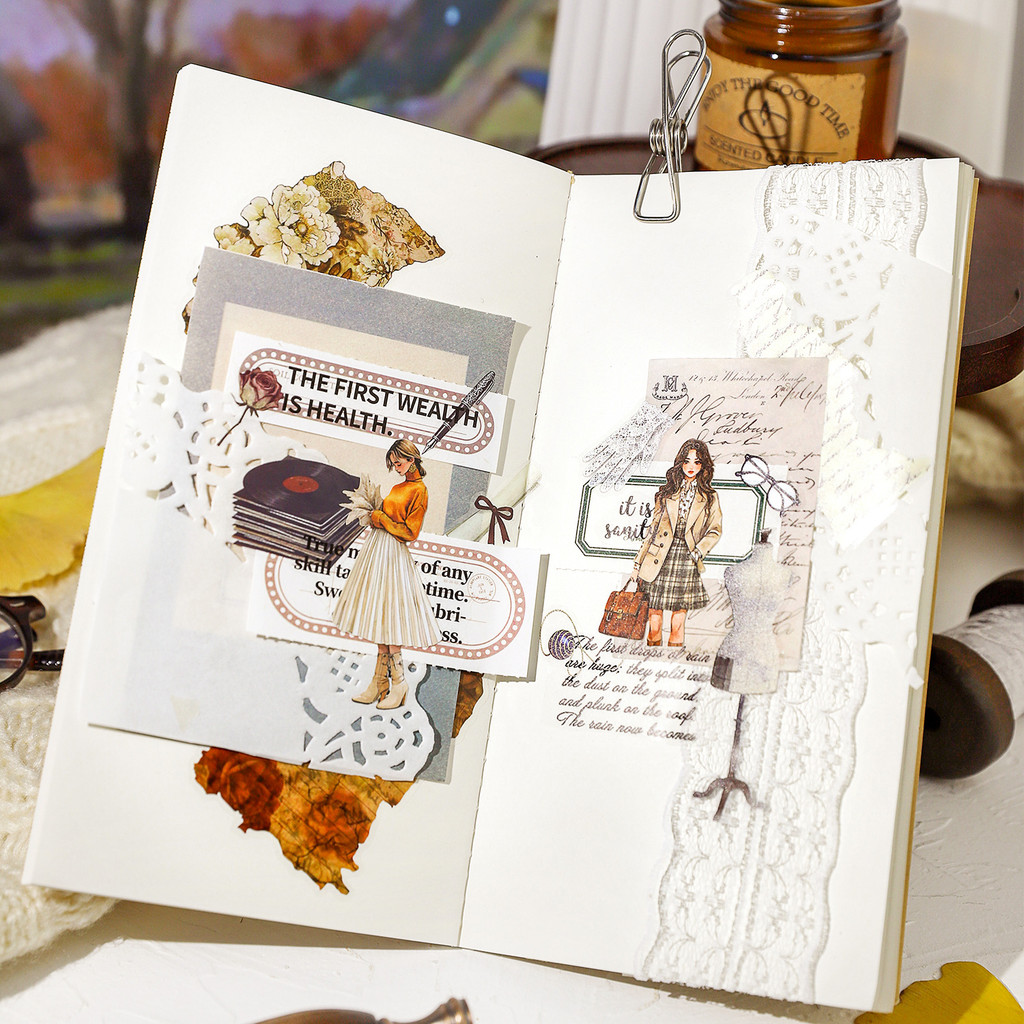 4 ชิ้น Home Life Camping สติกเกอร์ Kawaii สัตว์โปร่งใส PET Scrapbooking Clipping อุปกรณ์ Decals สําหรับ Journaling Planner Collage Junk Journal Bullet อัลบั้มปฏิทินเคสโทรศัพท์ ราคา ถูกที่สุด ดีลบีเคเค แกลเลอรีภาพที่ 3