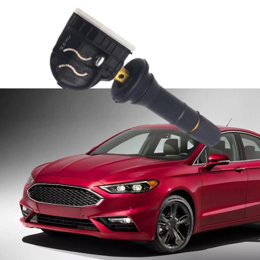 4pcs ABS TPMS เซ็นเซอร์ตรวจสอบความดันยางสําหรับ Ford Fusion 01/2017-12/2018 HC3T-1A150-AA HC3Z1A189A