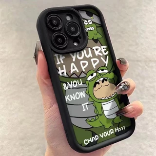 เคส OPPO A6X A6 A6T A6T Pro A6S A6 Pro A5X A5 A5 Pro A5i A3X A3 A74 5G A3 Pro A60 A83 A91 A59S การ์ตูนไดโนเสาร์chan