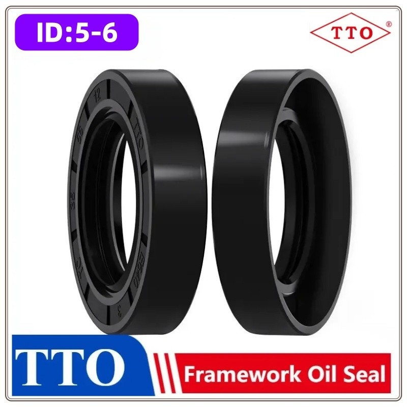 TTO TC โครงกระดูกซีลน้ํามัน 5/6*15/16/17/18/19/22/25/35*4/6/7/8 TC 5*15*6 TC 5*16*6 TC 5*17*7 TC 5*1