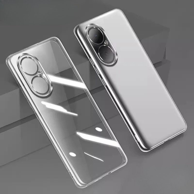 ชุบกรอบ Soft TPU สําหรับ NOVA Y73 กันกระแทก Electroplated ซิลิโคนเลนส์ป้องกันโทรศัพท์ฝาหลังสําหรับ N