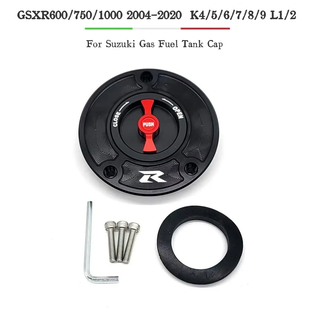 ฝาถังน้ํามันเชื้อเพลิงสําหรับ Suzuki GSXR600 GSXR750 2004-2020 GSX650 GSXR1000 GSF1200 K4 K5 K6 K7 K