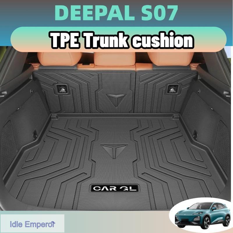 Changan deepal s07 เสื่อท้ายรถ พรมปูพื้น ชุดแต่ง ของแต่ง ป้องกันรอยขีดข่วน และทนต่อการสึกหรอ ประดับยนต์ tpe/xpe ของแต่งร
