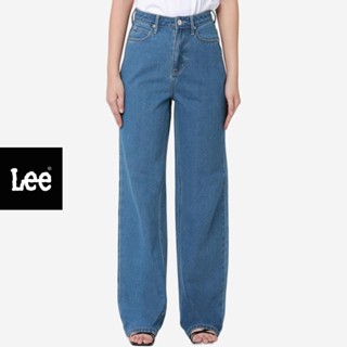 LEE กางเกงยีนส์ผู้หญิง เอวกลาง ทรงกระบอกใหญ่ รุ่น LE F125WLA…