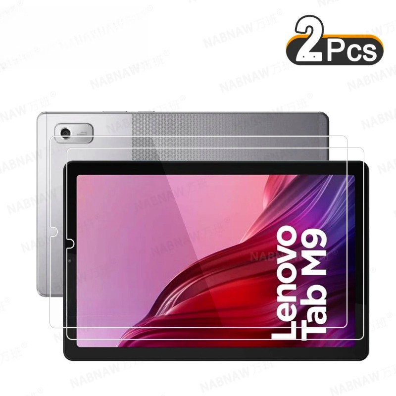 1-2 ชิ้นสําหรับ Lenovo Tab M9 M8 M7 4th 3th Gen แท็บเล็ตป้องกันหน้าจอฟิล์มแก้วสําหรับ Lenovo Tab M11