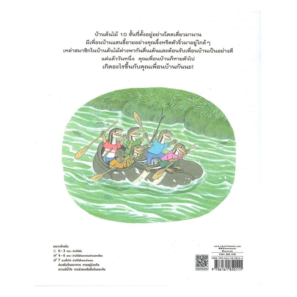 นายอินทร์ หนังสือ บ้านต้นไม้กับคุณเพื่อนบ้าน (ปกแข็ง) ราคา ถูกที่สุด ดีลบีเคเค แกลเลอรีภาพที่ 2