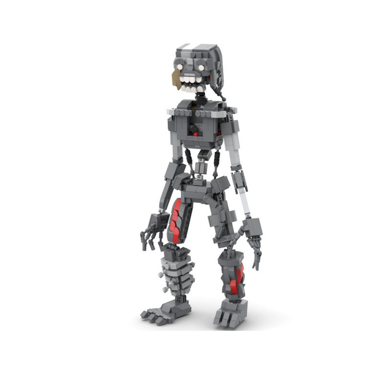 MOC Mecha Robot Building Blocks อิฐอนุภาคขนาดเล็กปริศนา ozon ของเล่นขายร้อน C