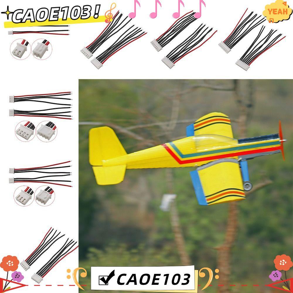 CAOE RC Lipo แบตเตอรี่ Balancer Charger Plug, 10 ซม.22AWG สายไฟ, DIY 1S 2S 3S 4S 5S 6S 7S ปลั๊กสายไฟ