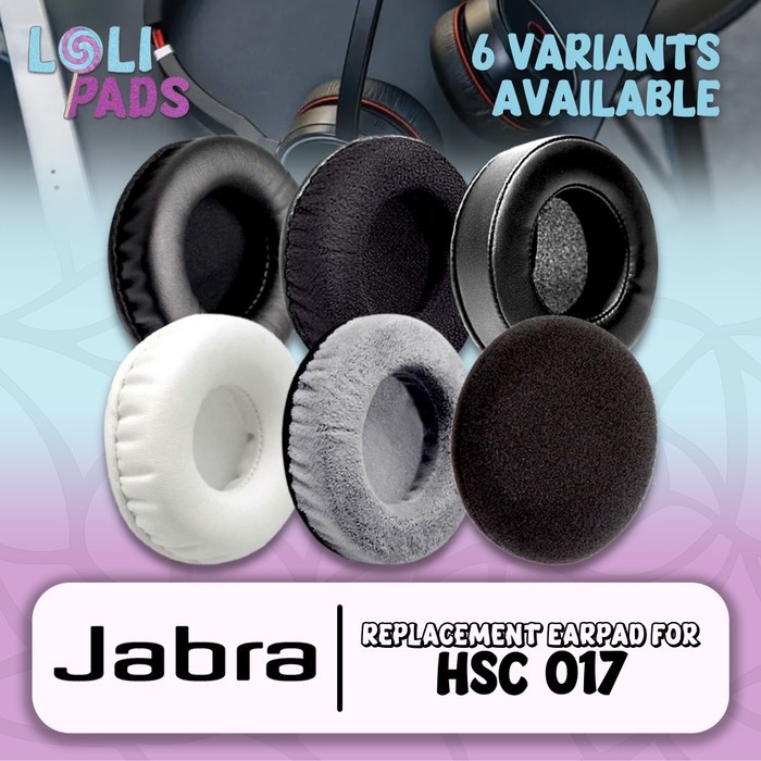 แผ่นรองหูฟังโฟม Jabra HSC017 HSC 017 HSC 017 HSC-017 แผ่นรองหูฟังโฟม