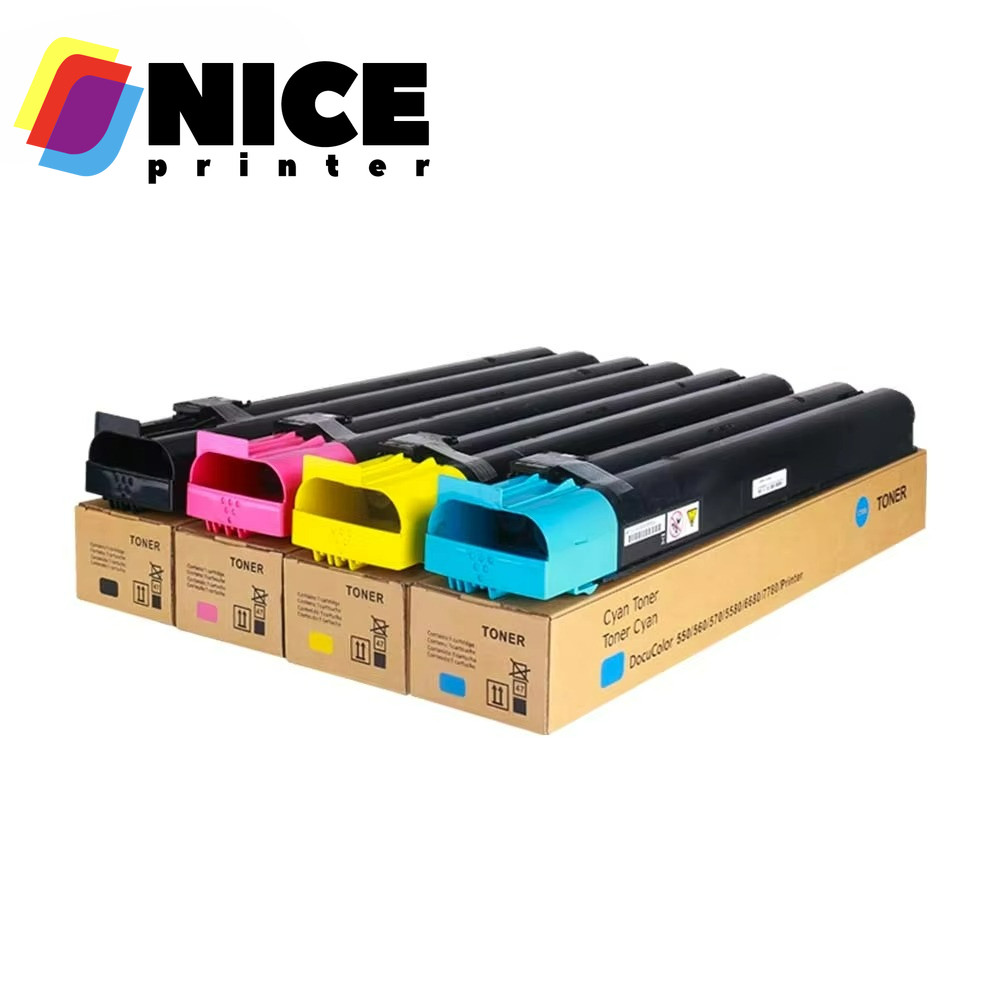4 ชิ้น/เซ็ต C60 C70 C550 C560 C570 ตลับหมึกสําหรับ Xerox C5580 C6680 C7780 ตลับหมึก